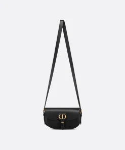 Dior Bobby East-West Bag Black Grained Calfskin