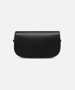 Dior Bobby East-West Bag Black Grained Calfskin