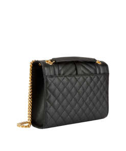 YSL Matelassé Leather Medium Envelope Bag