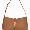 Le 5 À 7 Hobo Bag in Smooth Calfskin Brown Leather