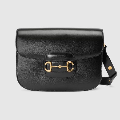 GUCCI HORSEBIT 1955 BLACK SMALL BAG