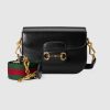 GUCCI HORSEBIT 1955 MINI BLACK BAG