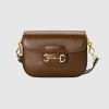 GUCCI HORSEBIT 1955 MINI BROWN BAG