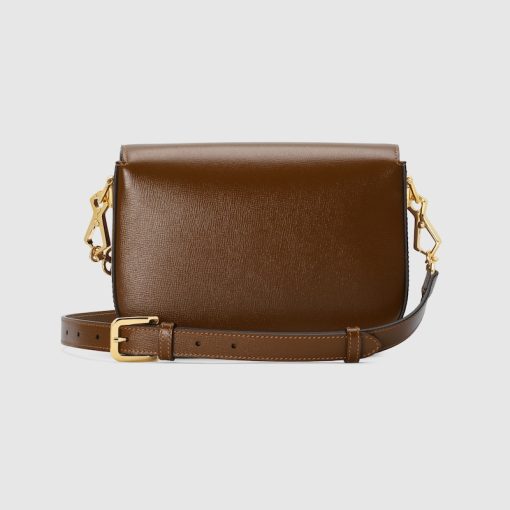 GUCCI HORSEBIT 1955 MINI BROWN BAG