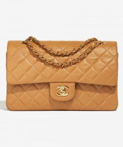 Chanel Timeless Medium Calf Beige