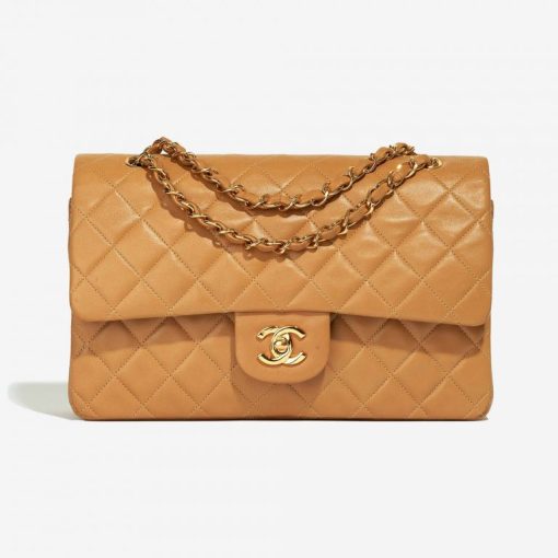 Chanel Timeless Medium Calf Beige