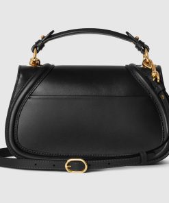 GUCCI BLONDIE BLACK SMALL TOP HANDLE BAG