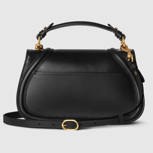 GUCCI BLONDIE BLACK SMALL TOP HANDLE BAG