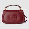 GUCCI BLONDIE SMALL ROSSO TOP HANDLE BAG