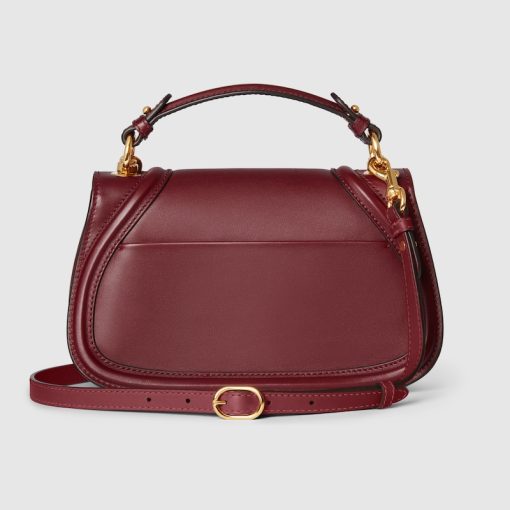 GUCCI BLONDIE SMALL ROSSO TOP HANDLE BAG