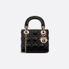 Dior Mini Lady Bag Black Cannage Lambskin