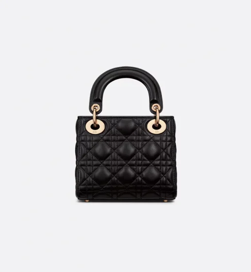 Dior Mini Lady Bag Black Cannage Lambskin