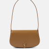 YSL Voltaire Mini leather Brown bag