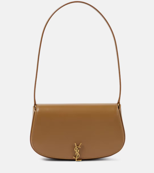 YSL Voltaire Mini leather Brown bag