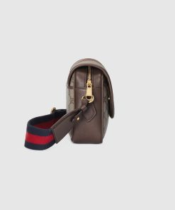 GUCCI OPHIDIA SMALL GG SUPREME SHOULDER BAG