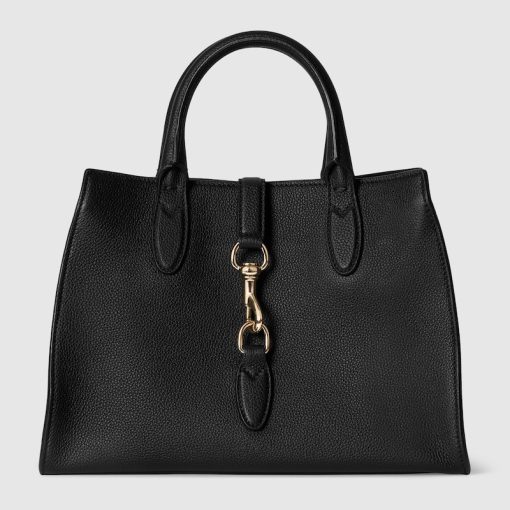 GUCCI MEDIUM TOTE BAG WITH HOOK CLOSURE