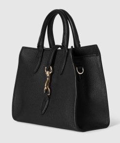 GUCCI MEDIUM TOTE BAG WITH HOOK CLOSURE