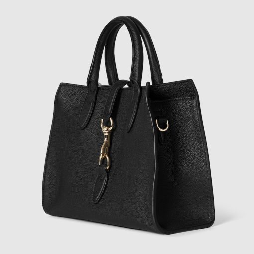 GUCCI MEDIUM TOTE BAG WITH HOOK CLOSURE