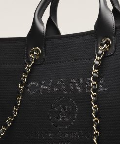 CHANEL SHOPPING BLACK BAG