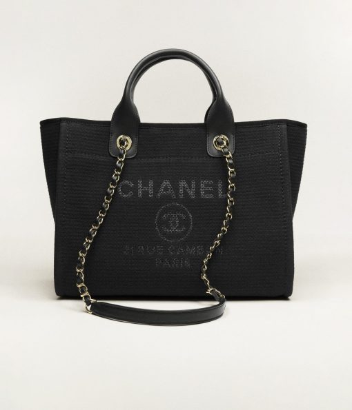 CHANEL SHOPPING BLACK BAG