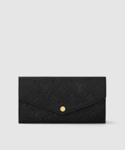 LOUIS VUITTON M82257 SARAH BLACK WALLET