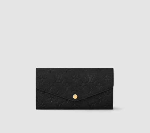 LOUIS VUITTON M82257 SARAH BLACK WALLET