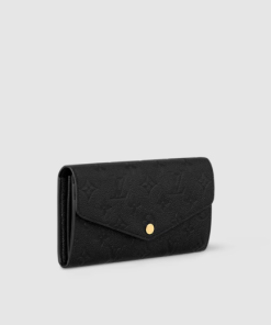 LOUIS VUITTON M82257 SARAH BLACK WALLET