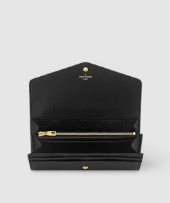 LOUIS VUITTON M82257 SARAH BLACK WALLET