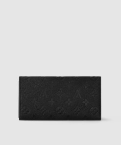 LOUIS VUITTON M82257 SARAH BLACK WALLET