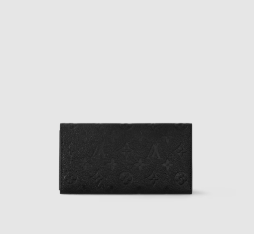 LOUIS VUITTON M82257 SARAH BLACK WALLET