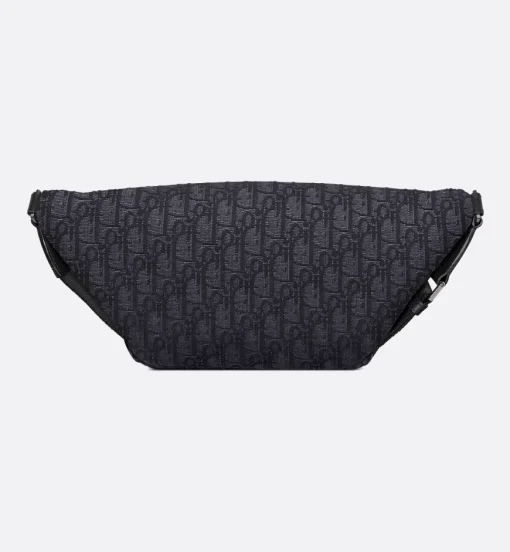 Dior Belt Bag Black Oblique Jacquard