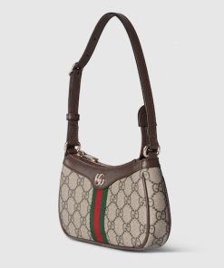 Gucci Ophidia Mini Beige And Dark