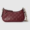 Gucci GG Emblem mini Rosso Ancora red