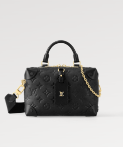 LOUIS VUITTON Empreinte Petite Malle Souple Black