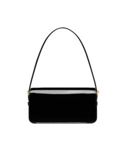 Dior Miss Dior Flap Bag Patent Black